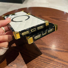 Load image into Gallery viewer, Square Rhombic Lattice Apple iPhone MagSafe Case