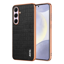Load image into Gallery viewer, Crocodile PU Leather Samsung S and A Series Casing