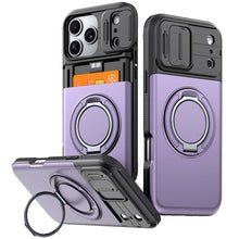 Load image into Gallery viewer, Slide Camera Holder Case for Apple iPhone
