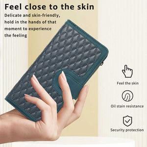 Diamond-shaped Zipper Bag Samsung Case