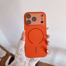 Load image into Gallery viewer, Wireless Charging Case for iPhone, Orange