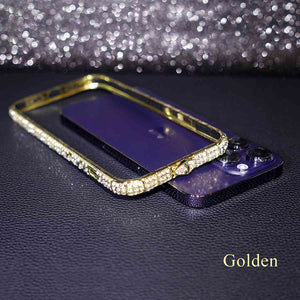 Diamond Metal Bumper iPhone Case