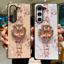 Load image into Gallery viewer, Samsung Galaxy Z Fold Flip Acrylic Case With Ring