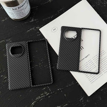 Load image into Gallery viewer, Carbon Fiber Flip Fold Case Cover