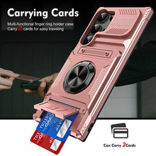 Load image into Gallery viewer, Magnetic Holder Carry Card Slot Case for Samsung