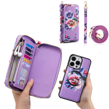 Load image into Gallery viewer, Multi-functional Crossbody Flower Bag for Apple iPhone Series