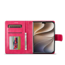 Load image into Gallery viewer, iPhone Duo Carbon Fiber Leather Case