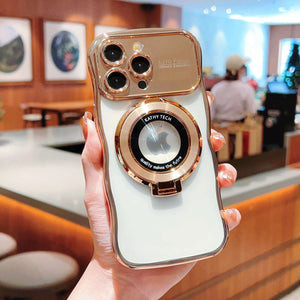 iPhone MagSafe Holder Case, Gold