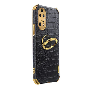 Huawei Crocodile Pattern With Holder Protective Cover