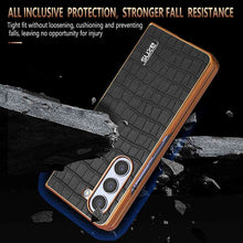 Load image into Gallery viewer, Crocodile Samsung Galaxy Z Flip Fold Phone Casing