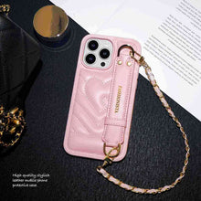 Load image into Gallery viewer, Leather Chain iPhone Case
