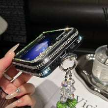 Load image into Gallery viewer, Gradient Diamond Samsung Flip Fold Case Cover