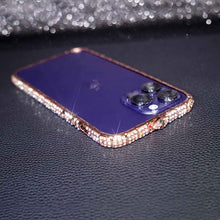 Load image into Gallery viewer, Diamond Metal Bumper iPhone Case