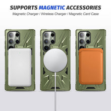 Load image into Gallery viewer, MagSafe Finger Holder Samsung Protective Case