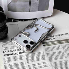Load image into Gallery viewer, Plating Snake iPhone Case, Silver