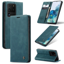 Load image into Gallery viewer, Samsung Case Flip Window Leather Card Slot Protective Cover