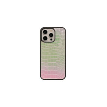 Load image into Gallery viewer, Laser Crocodile Apple iPhone Case