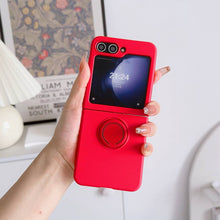 Load image into Gallery viewer, Samsung Silicone Finger Holder Case, Red