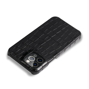 Apple iPhone Case Crocodile Leather Cover