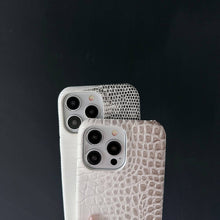 Load image into Gallery viewer, Crocodile Pattern Apple iPhone Case