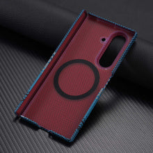 Load image into Gallery viewer, Carbon Fiber With Screen Protector Hard Case for Samsung Fold Phone