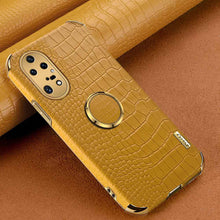 Load image into Gallery viewer, Huawei Crocodile Pattern With Holder Protective Cover