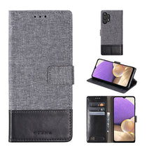 Load image into Gallery viewer, Canvas Samsung A Series Case Flip Window Fold Cover