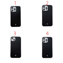 Load image into Gallery viewer, Brand Leather Case for Apple iPhone