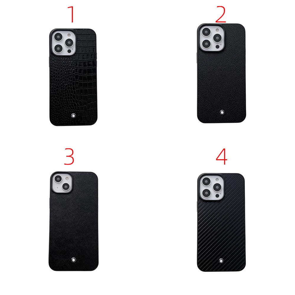 Brand Leather Case for Apple iPhone