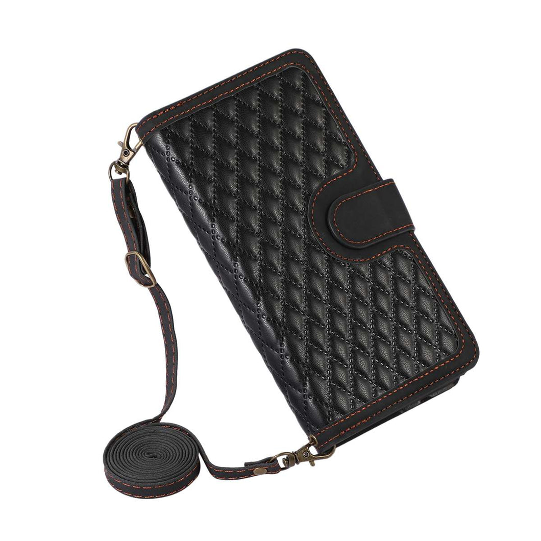 Diamond-shaped Zipper Bag Samsung Galaxy A Series Case