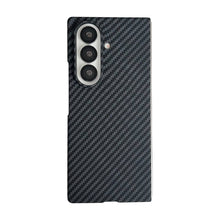 Load image into Gallery viewer, Carbon Fiber MagSafe Samsung Galaxy Z Fold Case With Screen Protector