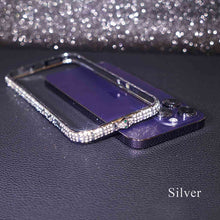 Load image into Gallery viewer, Diamond Metal Bumper iPhone Case