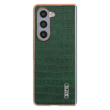 Load image into Gallery viewer, Crocodile Samsung Galaxy Z Flip Fold Phone Casing