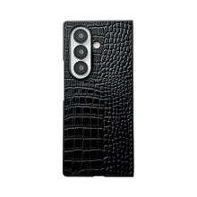 Load image into Gallery viewer, PU Leather Samsung Galaxy Z Flip Fold Case