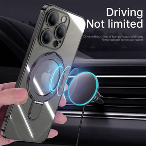 iPhone MagSafe Finger Holder Case, Magnetic Holder