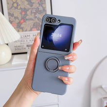 Load image into Gallery viewer, Samsung Silicone Finger Holder Case, Grey