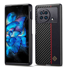 Load image into Gallery viewer, Carbon Fiber Pattern Flip Fold Case