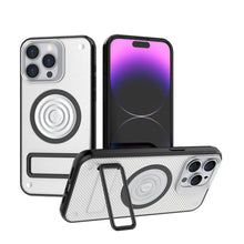Load image into Gallery viewer, Apple iPhone Case Carbon Fiber Holder Protective Cover