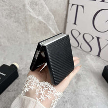 Load image into Gallery viewer, PU Leather Samsung Galaxy Z Flip Fold Case