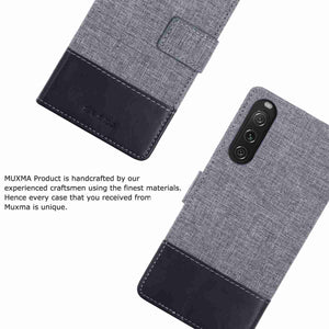 Canvas Redmi Note Case Flip Window Fold Cover