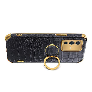 Vivo Crocodile Pattern With Holder Protective Cover