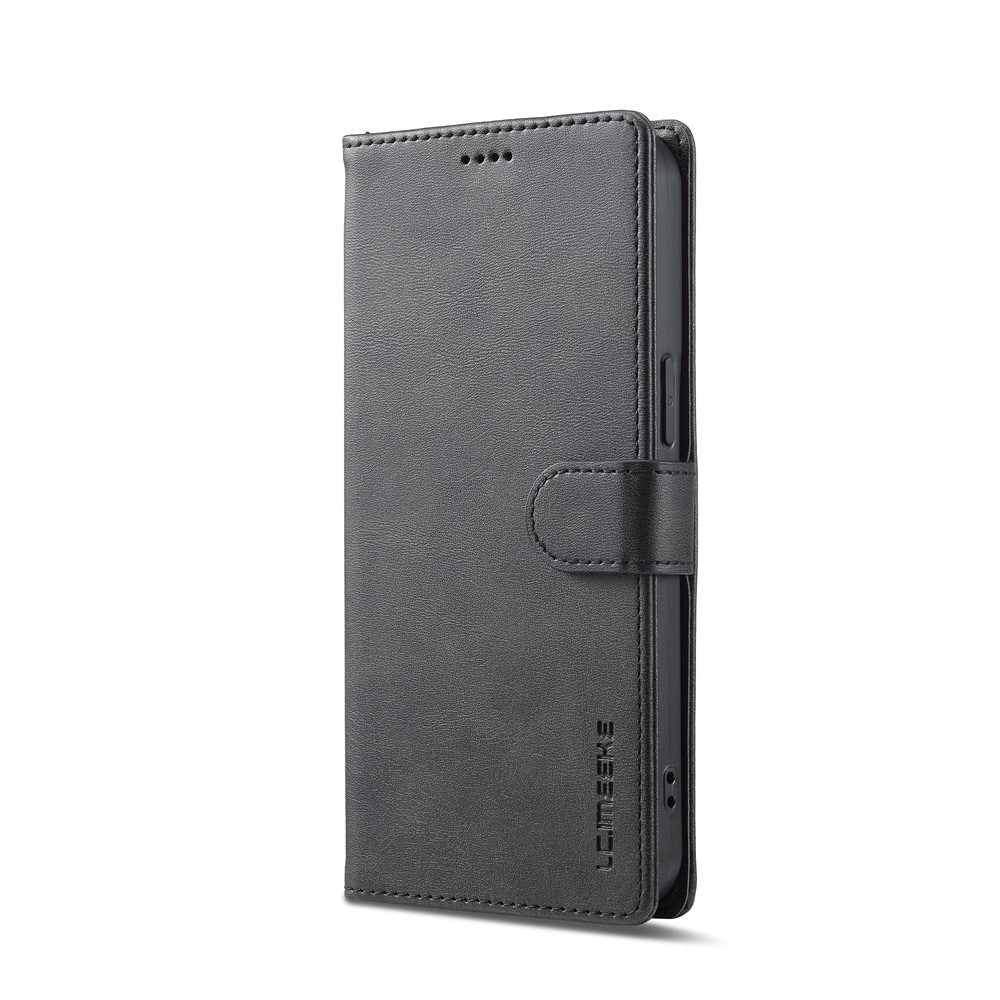 iPhone Case Magnetic Snap Buckle Card Slot Leather Cover