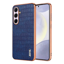 Load image into Gallery viewer, Crocodile PU Leather Samsung S and A Series Casing
