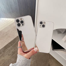Load image into Gallery viewer, Acylic Mirror Effect iPhone Case, Silver