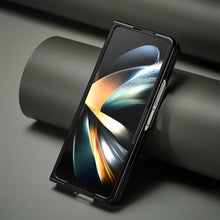 Load image into Gallery viewer, Carbon Fiber Pattern Flip Fold Case