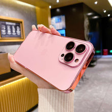Load image into Gallery viewer, Luxury AG Glass Skin Feeling Good Hand Feeling Full Body iPhone Case, Front View