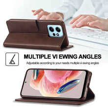 Load image into Gallery viewer, Xiaomi Case Magnetic Snap Buckle Card Slot Leather Cover