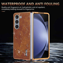 Load image into Gallery viewer, Crocodile Samsung Galaxy Z Flip Fold Phone Casing