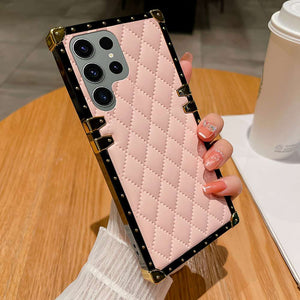 Samsung Case Rhombus Pattern Cover