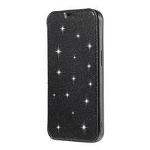 Load image into Gallery viewer, Glitter PU Leather Flip Window Samsung Case